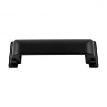 Belwith Keeler B077958MB - Brighton Collection Cup Pull 3-3/4 Inch (96mm) Center to Center Matte Black Finish