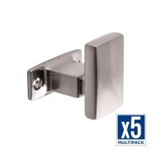Belwith Keeler B077962SN-5B - Cambridge Collection Hook 1-3/4 Inch Center to Center Satin Nickel Finish (5 Pack)