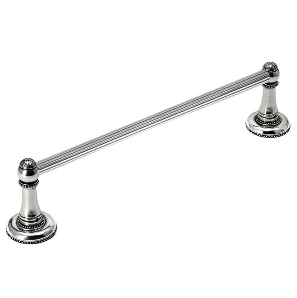 Millennium 16'' O.C. Approx Towel Bar w/ 5/8'' Reeded Center