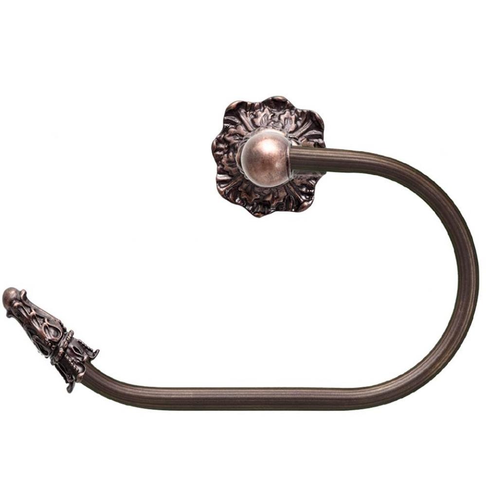 Acanthus Swing Tissue Reeded Ring Left Renaissance Style