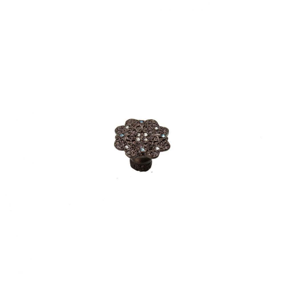 Monticello Octagon Knob w/ Swarovski Crystals