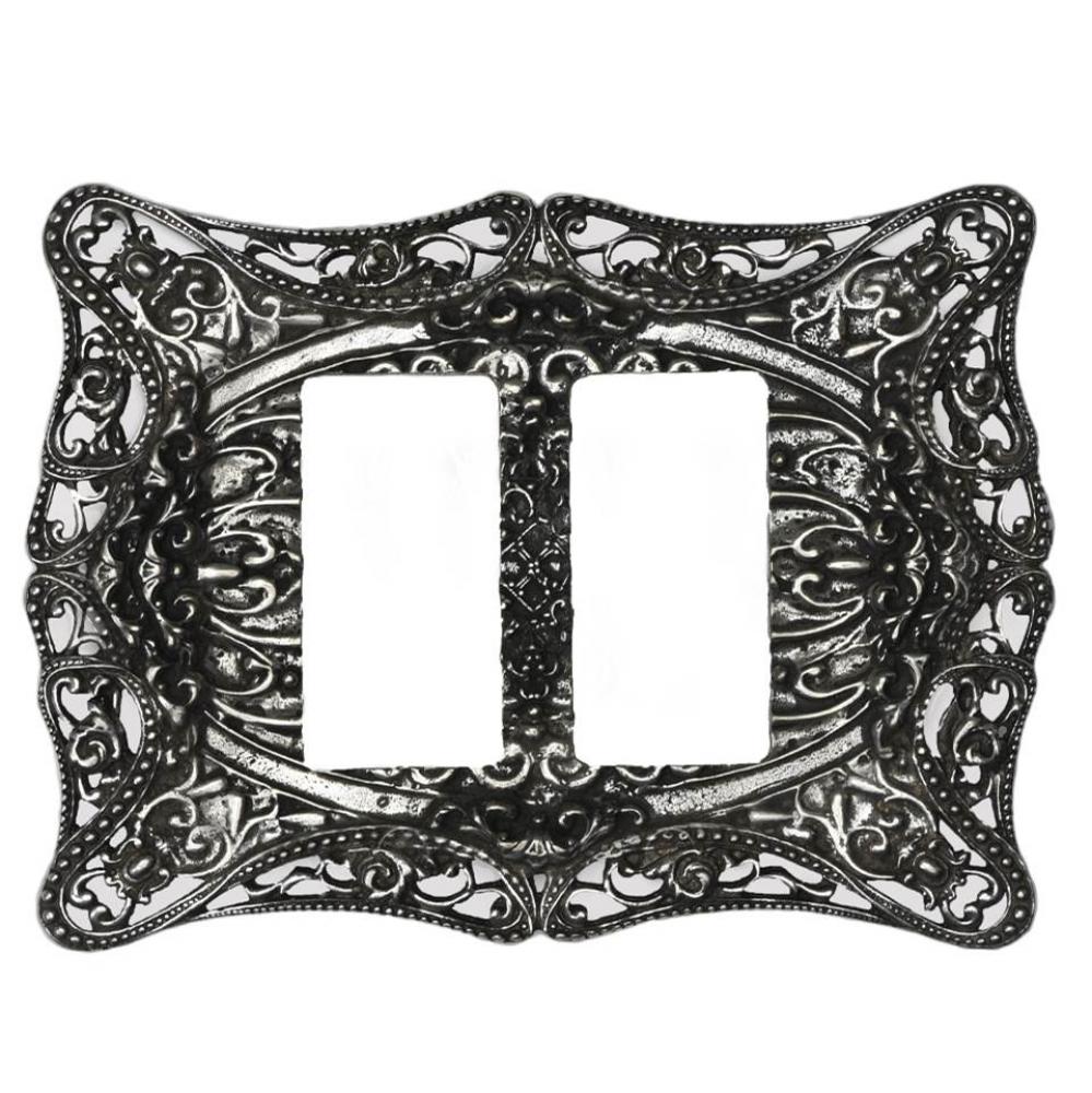 Carpe Diem 5004-9 Acanthus Chalice double rocker/GFI switchplate