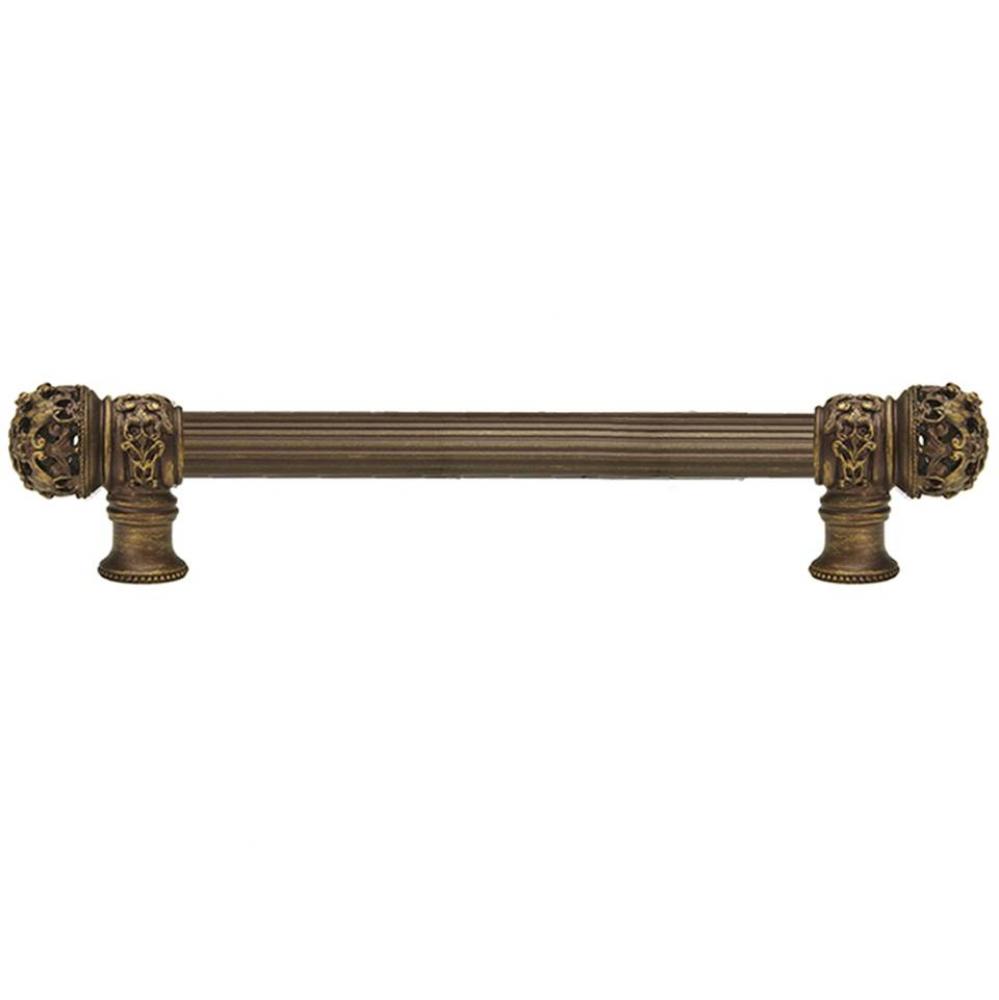 Juliane Grace 9'' O.C. Approx w/ 5/8'' Reeded Center Long Pull Small Finial