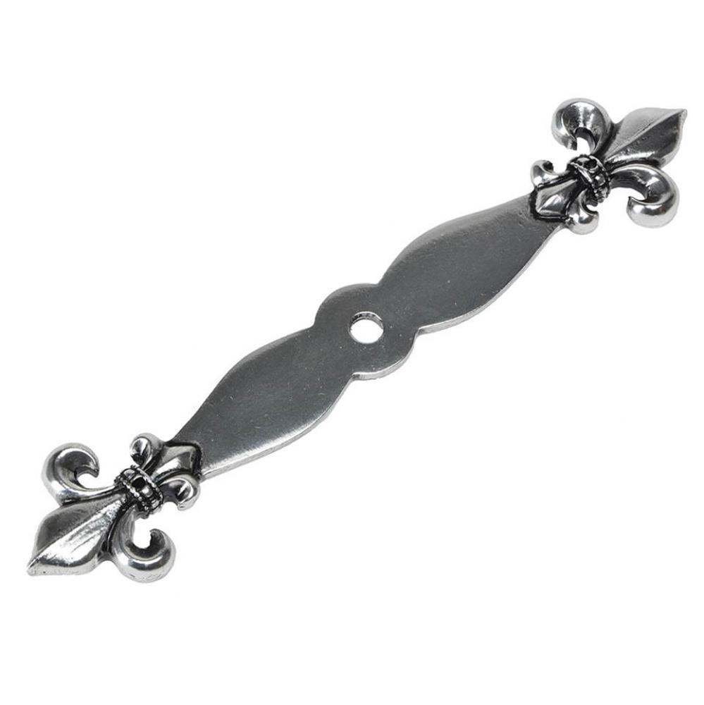Charlemagne Large Escutcheon w/ Large Fleur De Lys On Ends