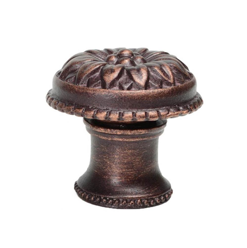 Acanthus Large Knob w/ Flared Foot Rosette Style