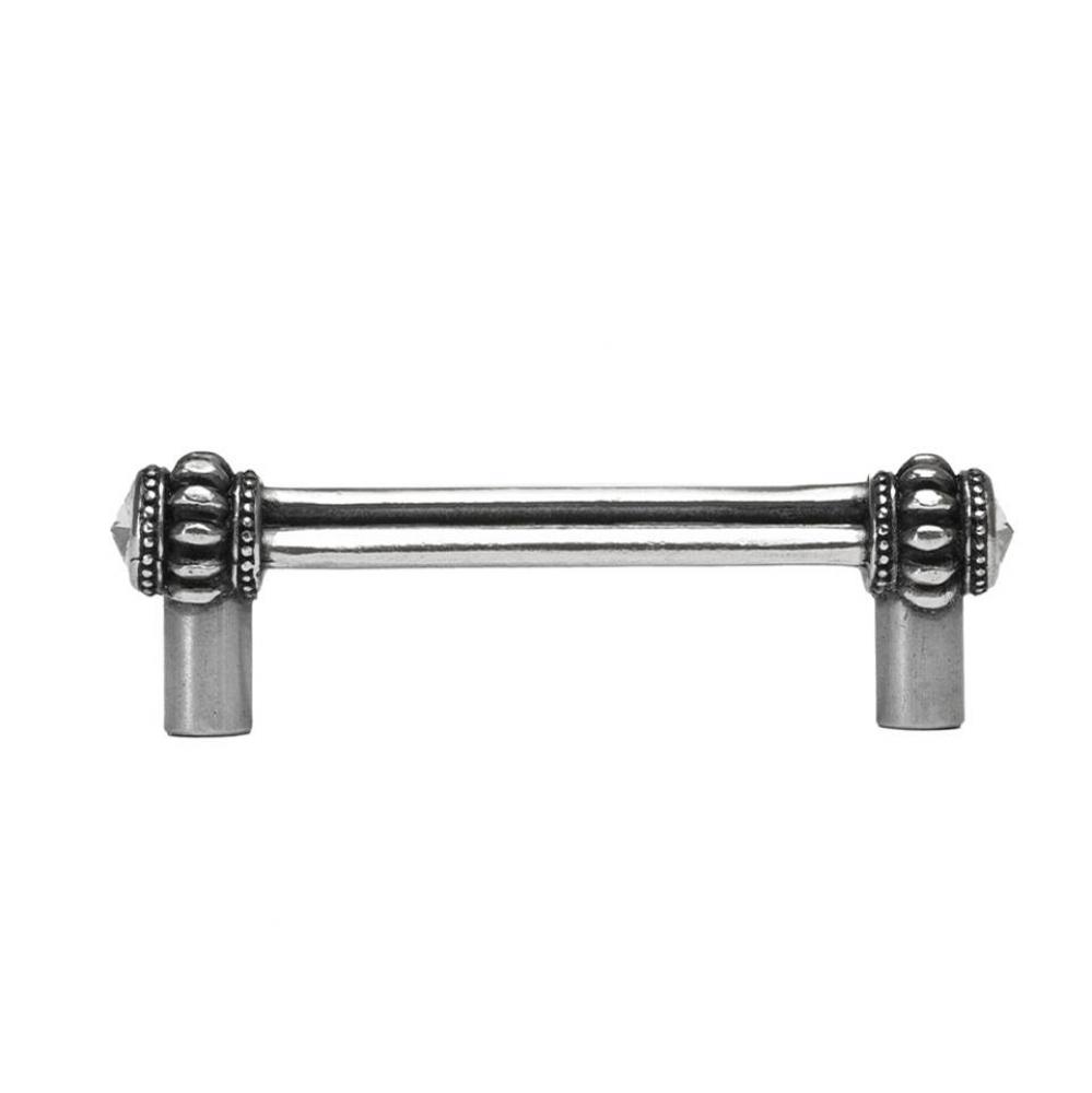 Cache Double 3'' O.C. Pull w/ 2 Rivoli Swarovski Crystals