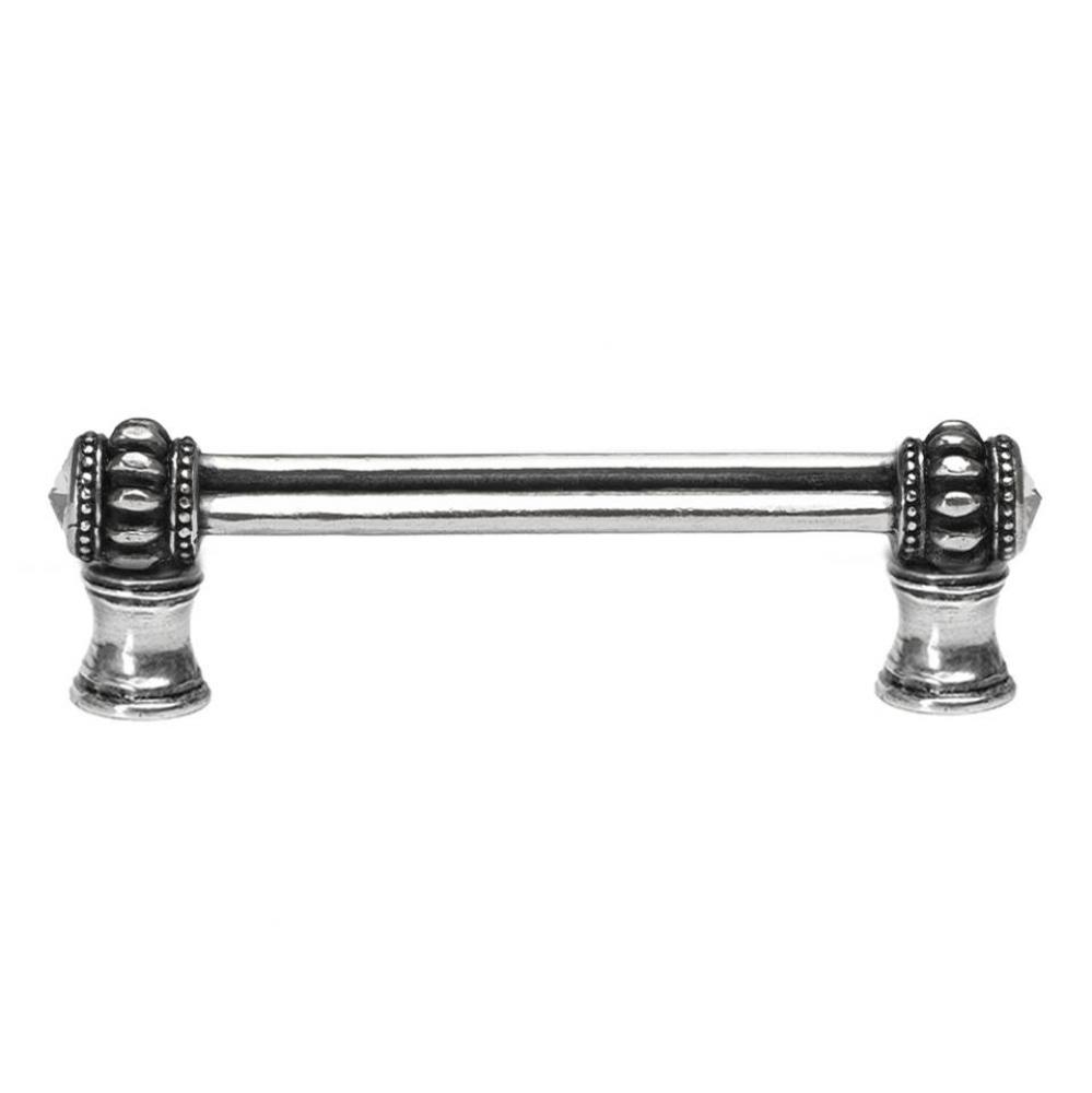 Cache Double 4'' O.C. Pull w/ Flared Foot w/ 2 Rivoli Swarovski Crystals