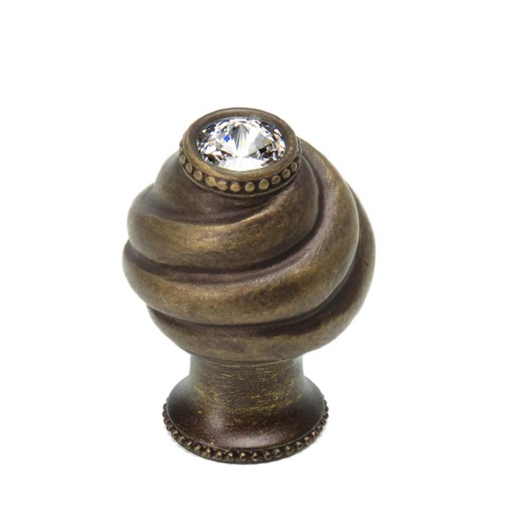 Juliane Grace 9'' O.C. Approx w/ 1/2'' Smooth Center Long Pull Large Finial w/