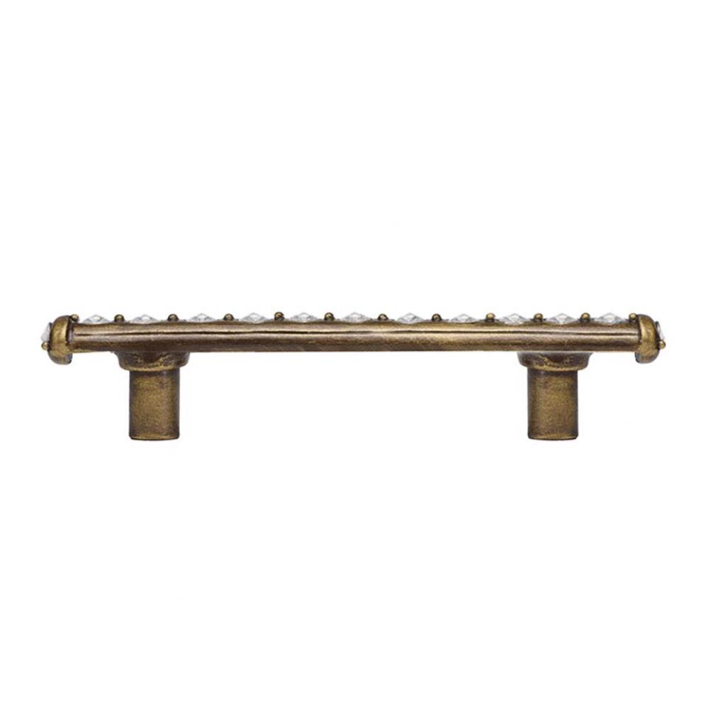 Cache 3'' O.C. Pull w/ Center Of Swarovski Crystals