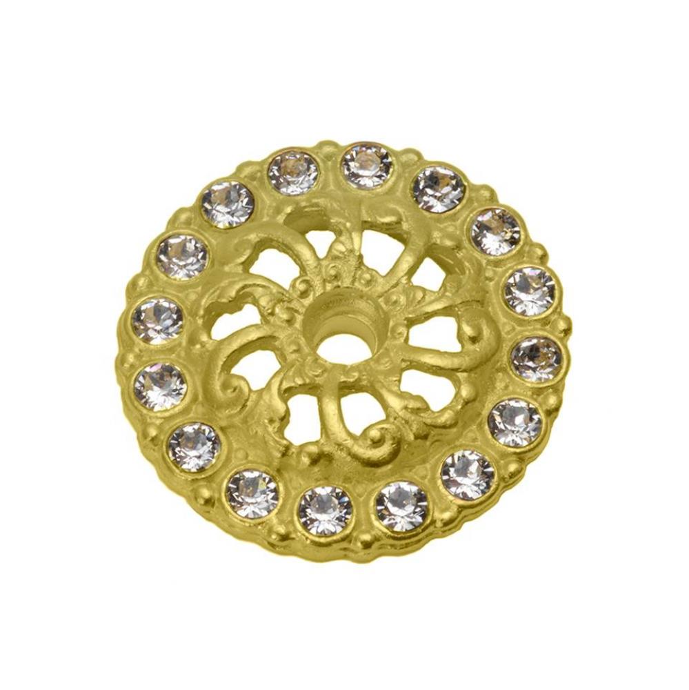 Cache Ii Swing Towel Reeded Ring Right w/ Swarovski Crystals