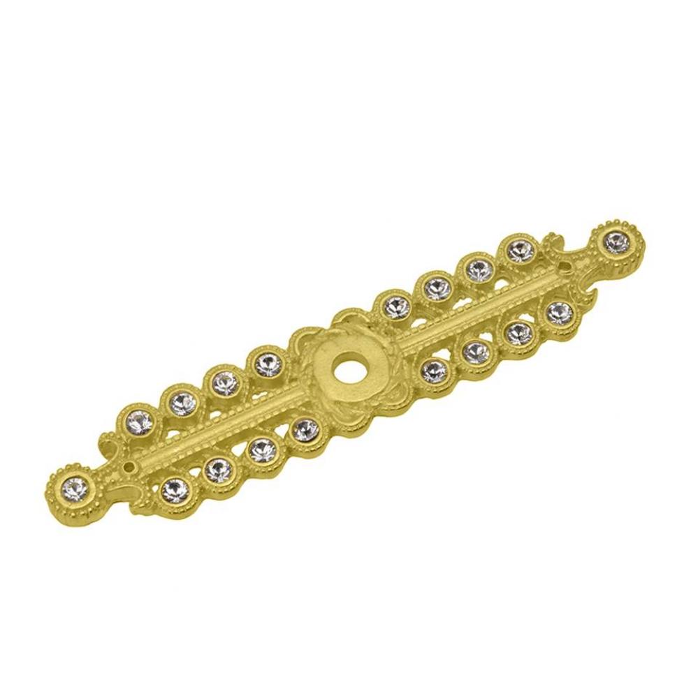Cache Ii Swing Tissue Reeded Ring Left w/ Swarovski Crystals