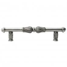 Carpe Diem Hardware 1051-2 - Acanthus 4'' O.C. Pull w/ Feather Scroll