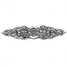 Carpe Diem Hardware 135-2 - Juliane Grace Elongated Escutcheon w/ 18 Swarovski Crystals