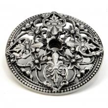 Carpe Diem Hardware 136-0 - Juliane Grace Escutcheon w/ Florets