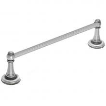 Carpe Diem Hardware 1438R-2 - Millennium 32'' O.C. Approx Towel Bar w/ 5/8'' Reeded Center