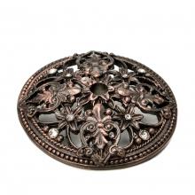 Carpe Diem Hardware 155-22 - Juliane Grace Escutcheon w/ Swarovski Crystals