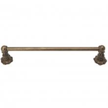 Carpe Diem Hardware 1641-3 - Acanthus 36'' O.C. Approx Towel Bar Renaissance Style w/ 5/8'' Smooth Center