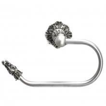 Carpe Diem Hardware 1643-2 - Acanthus Swing Tissue Smooth Ring Left Renaissance Style