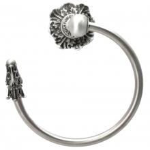 Carpe Diem Hardware 1645-2 - Acanthus Swing Towel Smooth Ring Left Renaissance Style