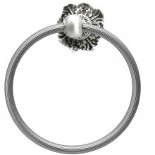 Carpe Diem Hardware 1651R-12 - Acanthus Full Swing Towel Reeded Ring Renaissance Style