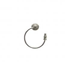 Carpe Diem Hardware 1680-9 - Acanthus Ii Swing Towel Smooth Ring Right Rosette Style