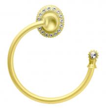 Carpe Diem Hardware 1714-11 - Cache Swing Towel Smooth Ring Right