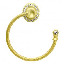 Carpe Diem Hardware 1714R-2 - Cache Swing Towel Reeded Ring Right