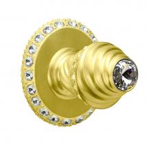 Carpe Diem Hardware 1827-0 - Cache Ii Large Hook w/ 40 Rivoli Swarovski Crystals