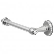 Carpe Diem Hardware 1877-2 - Cache Ii Tissue Bar Left {Large Escutcheon} w/ Swarovski Crystals