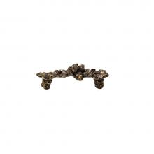 Carpe Diem Hardware 2069-12 - Triple Acorn & Oak Leaf 3'' O.C. Pull