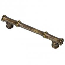 Carpe Diem Hardware 2392B-9 - Bamboo Large 12'' O.C. Pull w/ Flared Feet