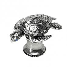 Carpe Diem Hardware 2654-0 - Sea Turtle Knob w/ Swarovski Crystals