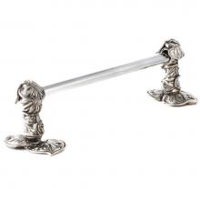 Carpe Diem Hardware 3502-9 - Lily Pad 32'' O.C. Approx Towel Bar