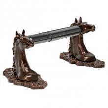 Carpe Diem Hardware 3813-3 - Horse w/ Tularosa Escutcheon Tissue Post