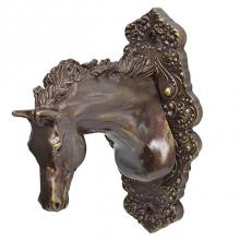 Carpe Diem Hardware 3814-2 - Horse w/ Tularosa Escutcheon Large Hook