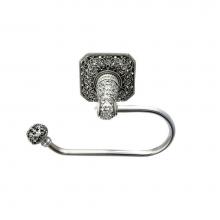 Carpe Diem Hardware 4057-27 - Juliane Grace Swing Tissue Smooth Ring Right w/ 131 Swarovski Crystals