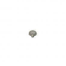 Carpe Diem Hardware 4514-22 - Monticello Large Round Knob w/ Swarovski Crystals