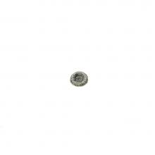 Carpe Diem Hardware 4518-12 - Monticello Small Round Escutcheon w/ Swarovski Crystals