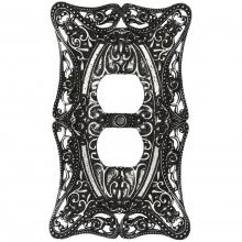 Carpe Diem Hardware 5006-9 - Carpe Diem 5006-9 Acanthus Chalice single duplex outlet