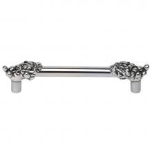 Carpe Diem Hardware 523S-9 - Bacchus 6'' O.C. Approx w/ 1/2'' Round Smooth Bar Long Pull