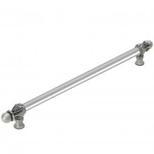 Carpe Diem Hardware 5554-2 - Acanthus 22'' O.C.  w/ 5/8'' Smooth Center Long Pull Romanesque Style