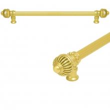 Carpe Diem Hardware 5574R-27 - Cricket Cage 22'' O.C. Approx w/ 5/8'' Reeded Center Long Pull Large Finial