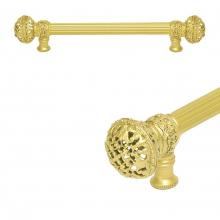 Carpe Diem Hardware 5601R-2 - Juliane Grace 9'' O.C. Approx w/ 5/8'' Reeded Center Long Pull Large Finial