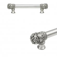 Carpe Diem Hardware 5610-2 - Juliane Grace 6'' O.C. Approx w/ 5/8'' Smooth Center Long Pull Small Finial