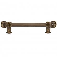 Carpe Diem Hardware 5610R-3 - Juliane Grace 6'' O.C. Approx w/ 5/8'' Reeded Center Long Pull Small Finial