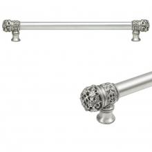 Carpe Diem Hardware 5613-27 - Juliane Grace 18'' O.C Approx w/ 5/8'' Smooth Center Long Pull Small Finial