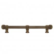 Carpe Diem Hardware 5618R-3 - Juliane Grace 18'' O.C Approx w/ 5/8'' Reeded Center Long Pull Small Finial w/