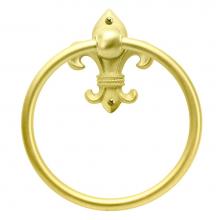 Carpe Diem Hardware 562-2 - Charlemagne Full Towel Smooth Ring