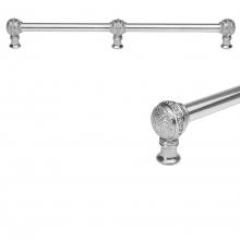 Carpe Diem Hardware 5629-2 - Millennium 22'' O.C. Approx w/ 5/8'' Smooth Center Long Pull w/ Center Brace