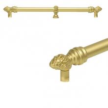 Carpe Diem Hardware 5649R-27 - Bienvenue 22'' O.C. Approx w/ 5/8'' Reeded Center Long Pull w/ Center Brace